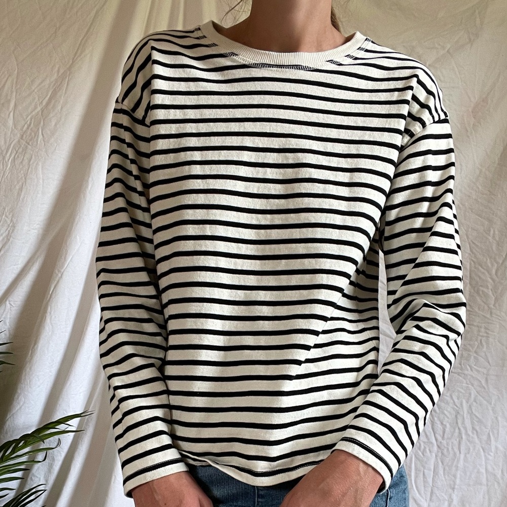 Zara striped long sleeve